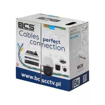 BCS BCS-U/UTP-CAT5E-LSOH Cat5e U/UTP LSOH Solid Bare Copper Χύμα καλώδιο Ethernet, 305m, Γκρι