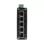 BCS ISP04G01G Βιομηχανικός διακόπτης PoE+ 4 θυρών με 1 Gigabit Uplink