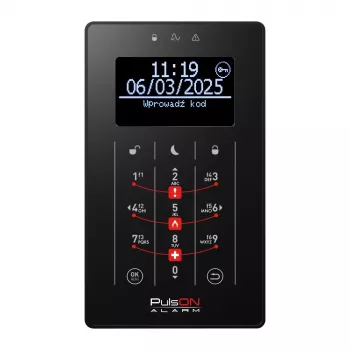 BCS PulsON LCD(BL)/S BL Τηλεχειριστήριο Δύο Κατευθύνσεων για Συναγερμούς Αυτοκινήτου