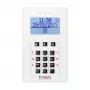 BCS PulsON LCD/C Πληκτρολόγιο LCD για συστήματα συναγερμού, Λευκό