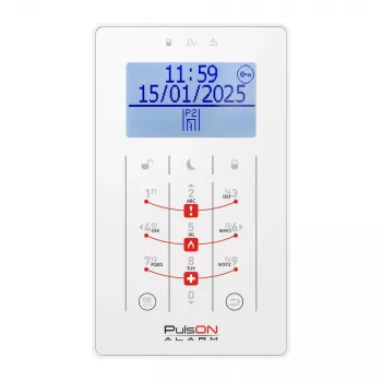 BCS PULSON LCD/S WH Θερμοστάτης χώρου