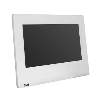 BCS οθόνη BCS-P-MON7100W 7 ίντσες TFT LCD χωρητική οθόνη αφής λευκή οθόνη θυροτηλεόρασης IP