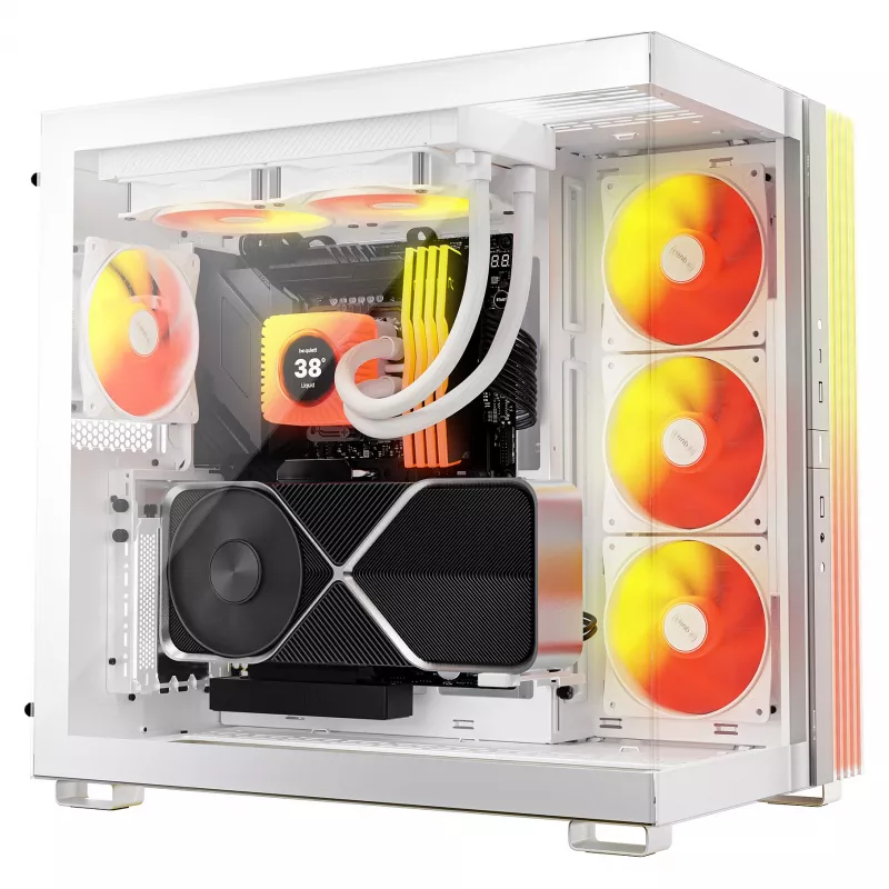 be quiet! Light Loop IO LCD 240mm λευκή all-in-one υδρόψυξη CPU