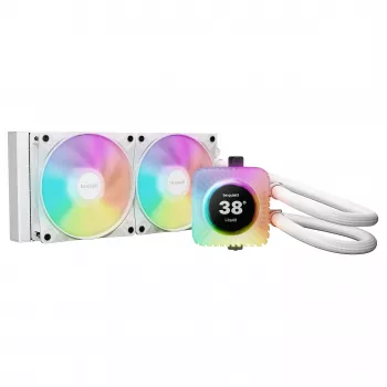 be quiet! Light Loop IO LCD 240mm λευκή all-in-one υδρόψυξη CPU