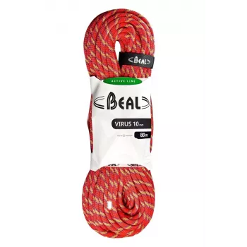 BEAL σχοινί Virus 10mm 80m - ροζ
