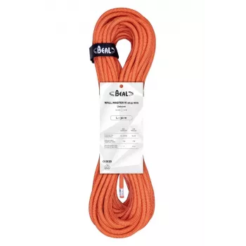 BEAL Σχοινί Wall Master Unicore 10,5mm 30m - Πορτοκαλί