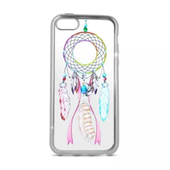 Beeyo Dreamcatcher Θήκη TPU για Huawei P8 Lite 2017 / P9 Lite 2017 - Ασημί