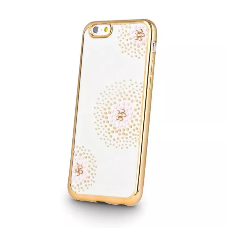 Beeyo Sony Xperia E5 Flower Dots Θήκη TPU Χρυσό