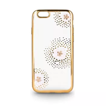 Beeyo Sony Xperia E5 Flower Dots Θήκη TPU Χρυσό