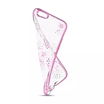 Beeyo Sony Xperia E5 Θήκη TPU Flower Dots Ροζ