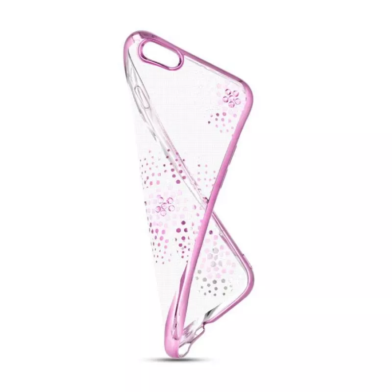 Beeyo Sony Xperia E5 Θήκη TPU Flower Dots Ροζ