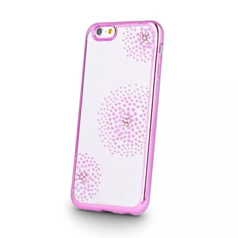 Beeyo Sony Xperia E5 Θήκη TPU Flower Dots Ροζ