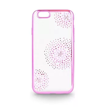 Beeyo Sony Xperia E5 Θήκη TPU Flower Dots Ροζ