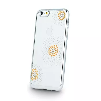Beeyo Sony Xperia E5 Flower Dots Θήκη TPU Ασημί