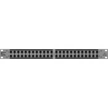 Behringer PX3000 patch panel 48 σημείων 1/4 ίντσας TRS, 1U rackmount, 3-Mode Switching