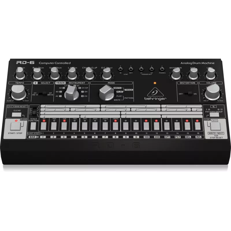 Behringer RD-6-BK μηχανή ρυθμού & ντραμς
