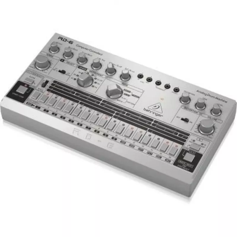 Behringer RD-6-SR αναλογικό drum machine - ασημί