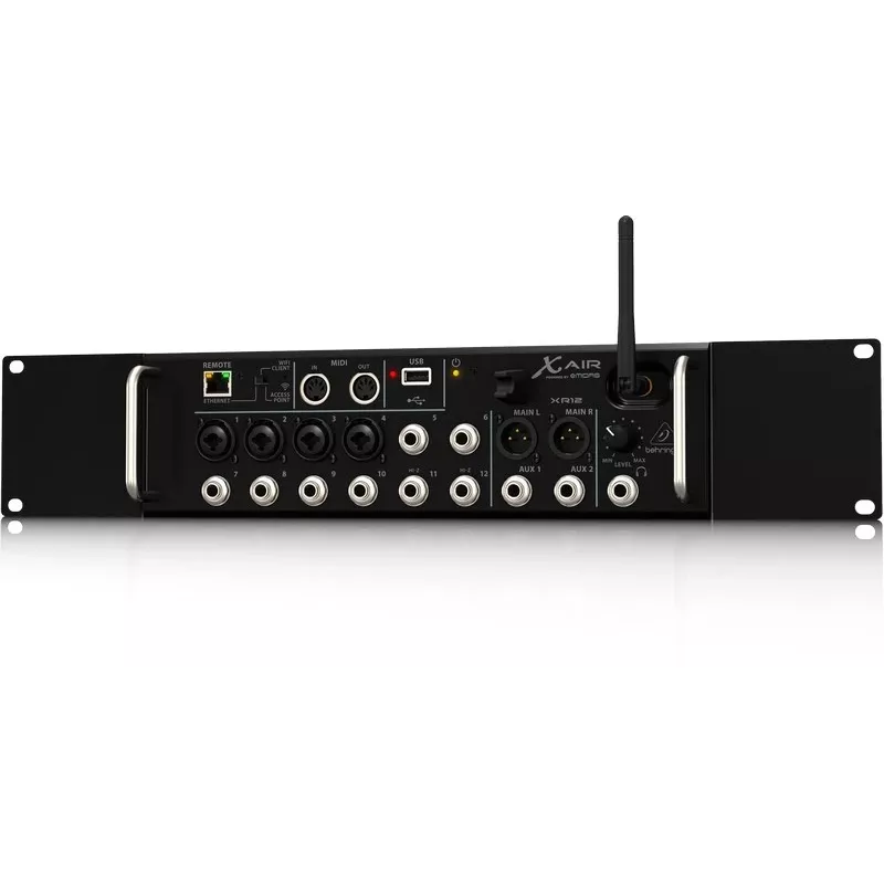Behringer XR12 μίκτης ήχου 12 καναλιών μαύρο