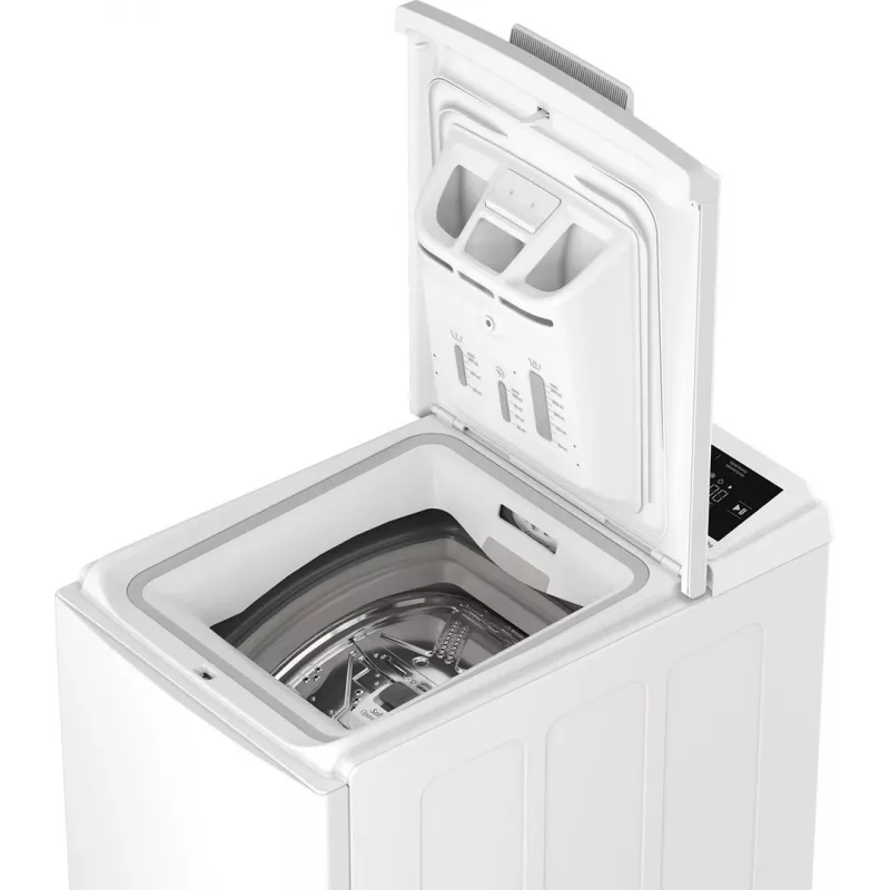BEKO ETB622ECWPL 6 kg τοπ φόρτωσης πλυντήριο ρούχων Λευκό