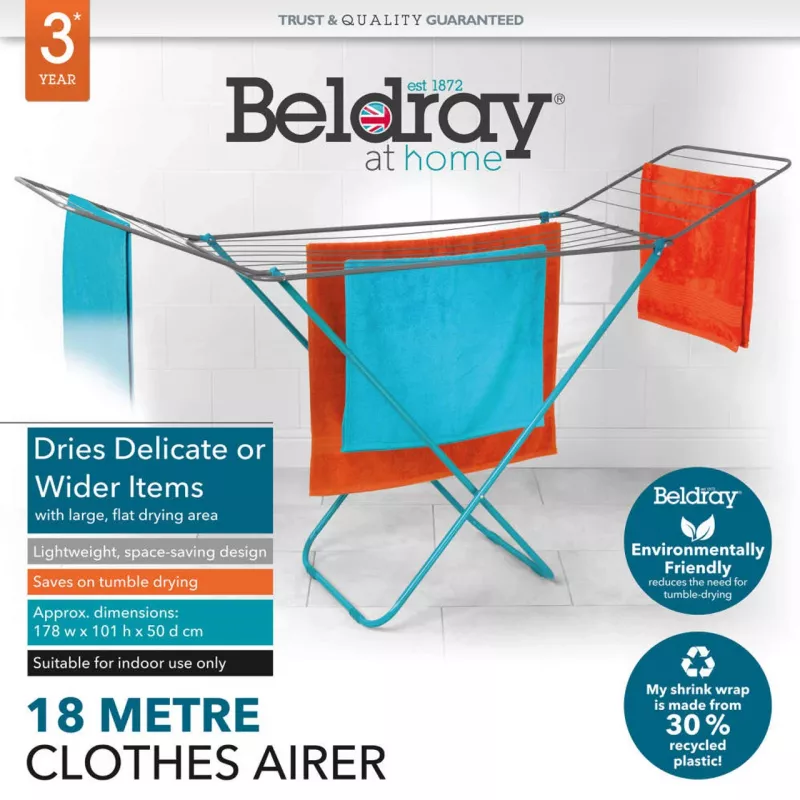 Beldray LA033279FEU7 Απλώστρα 18 μέτρων