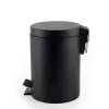 Beldray LA038098BPEU7 3 Λίτρα Στρογγυλός κάδος με πεντάλ Soft-Close, Μαύρος