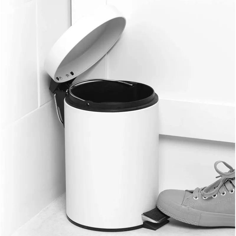 Beldray LA038098WHT2FPEU7 Κάδος με πεντάλ Soft-Close 3 λίτρων, λευκό