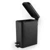 Beldray LA041173BLKPEU7 Slimline Κάδος με πεντάλ 5 Λίτρα, Μαύρος