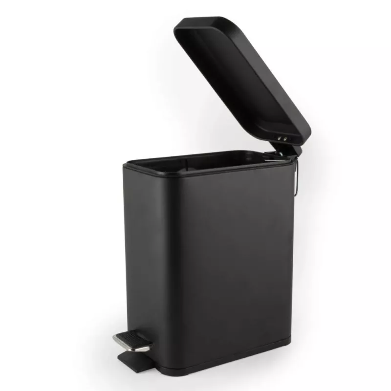 Beldray LA041173BLKPEU7 Slimline Κάδος με πεντάλ 5 Λίτρα, Μαύρος