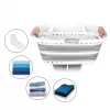 Beldray LA072979PGRYFEU7 πτυσσόμενο καλάθι απλύτων Hip Hugger, 37 l, γκρι/λευκό