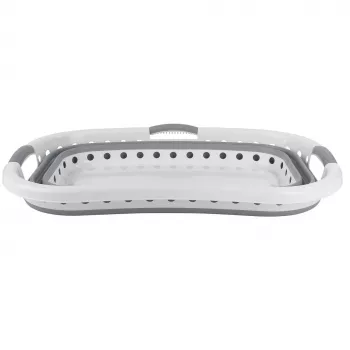 Beldray LA072979PGRYFEU7 Πτυσσόμενο καλάθι απλύτων Hip Hugger - γκρι, 38 λίτρα