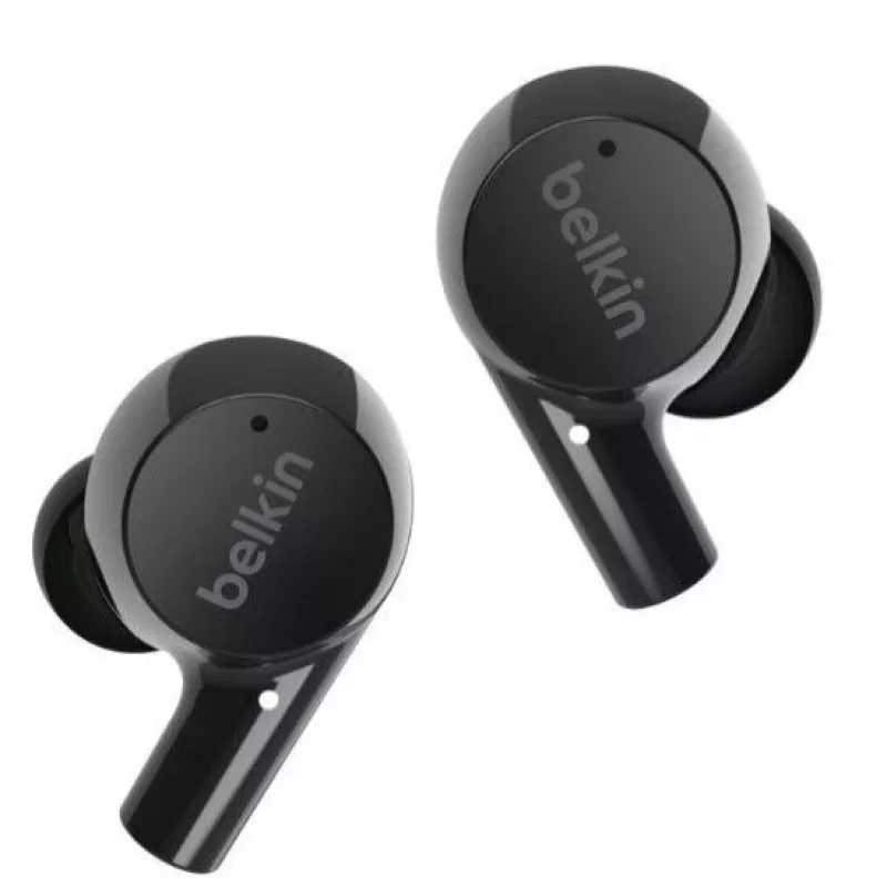 Belkin SoundForm Rise True Wireless Ακουστικά με Μικρόφωνο, Bluetooth 5.2, IPX5, Μαύρο