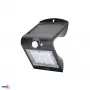 BEMKO TRINGO ηλιακός προβολέας LED 1,5W 220lm 4000K IP65 μαύρο με αισθητήρα PIR C83-SOT-001BL-PIR