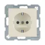 Berker 47238982 πρίζα SCHUKO με καπάκι, χωνευτή, 16A 250V, λευκό (RAL 9010)