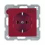 Berker 47431922 Πρίζα Schuko EDV-Druck ανθεκτική σε κρούσεις πολικό λευκό S.1