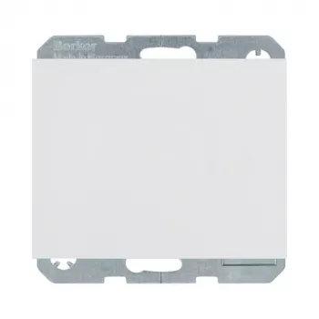 Berker 47517209 Πρίζα Schuko με καπάκι, λευκή
