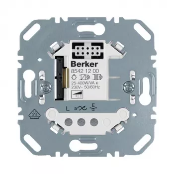 Berker 85421200 καθολικό module dimmer αφής, 1-κάναλο, χωνευτό, 230 V, 20-420 W/VA, συμβατό με LED