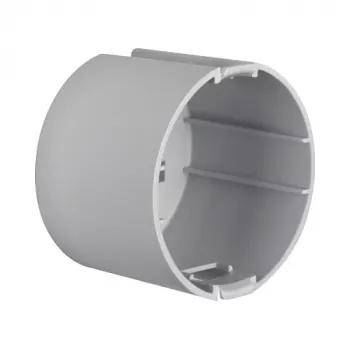 Berker B.Mobil Χωνευτό Κουτί Συσκευής, Διάμετρος 49 mm, Γκρι, Θερμοπλαστικό Χωρίς Αλογόνα
