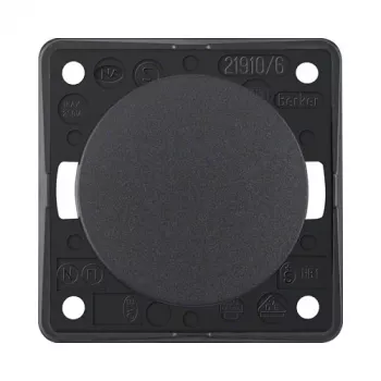 Berker B.Mobil Διακόπτης 1-πολικός/αλλαγής 10A 250V AC Ανθρακί