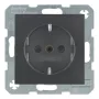 Berker S.1 πρίζα Schuko ανθρακί, Type F 16A 250V
