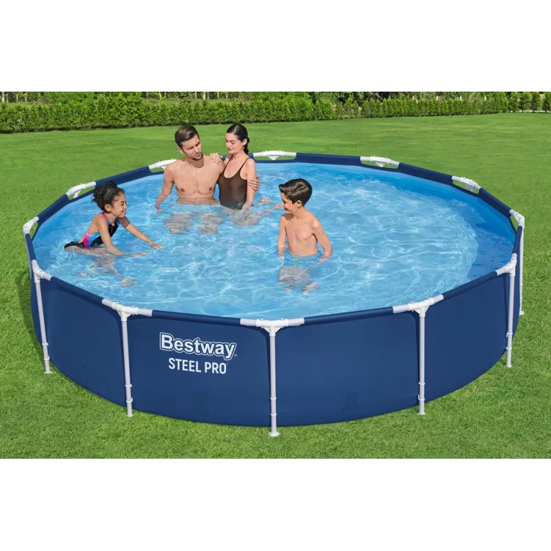 Bestway Frame Pool με αντλία μπλε 366x76 cm σετ 56681