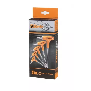 BETA σετ γωνιακών κλειδιών άλεν 5 τεμ. 2,5-3-4-5-6 mm
