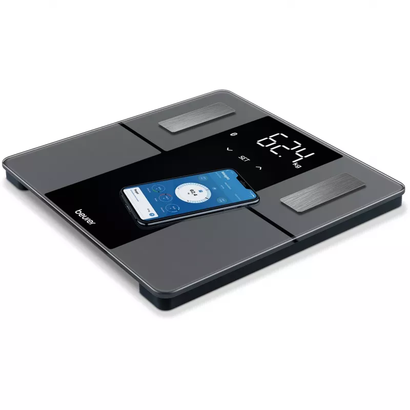 Beurer BF 500 Super Black Edition ζυγαριά διάγνωσης με Bluetooth