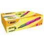 BIC Brite Liner Grip Μαρκαδόρος, μυτερή μύτη, ροζ, πλάτος γραμμής 1,7-5,1 mm, 1 τεμ.