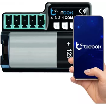 Μονάδα δυαδικής εισόδου inbox Blebox