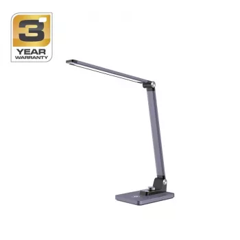 BL1268-C Metallic Grey Multi φωτιστικό γραφείου LED με RGB και ρυθμιζόμενο λευκό