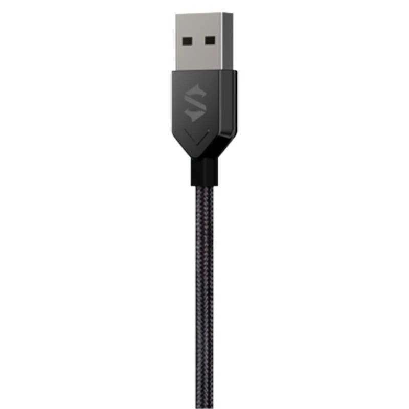 Black Shark Καλώδιο USB-A σε USB-C 1,2m Μαύρο