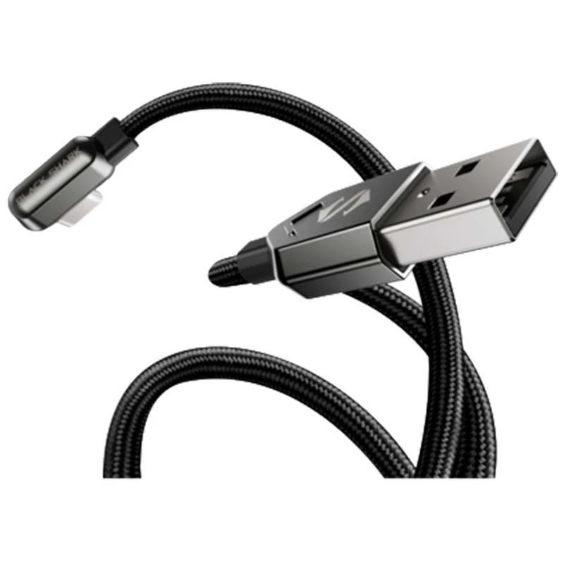 Black Shark Καλώδιο USB-A σε USB-C 1,2m Μαύρο