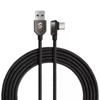 Black Shark Καλώδιο USB-A σε USB-C 1,2m Μαύρο