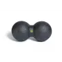 Blackroll DuoBall 8 cm Μπάλα μασάζ περιτονίας - Μαύρο