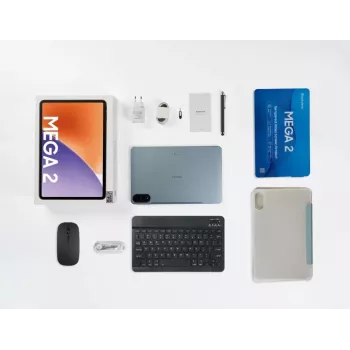 Blackview MEGA 2 Tablet 12 inch 6/256GB 4G LTE με Πληκτρολόγιο, Θήκη, Stylus και Σετ Ποντικιού, Πράσινο
